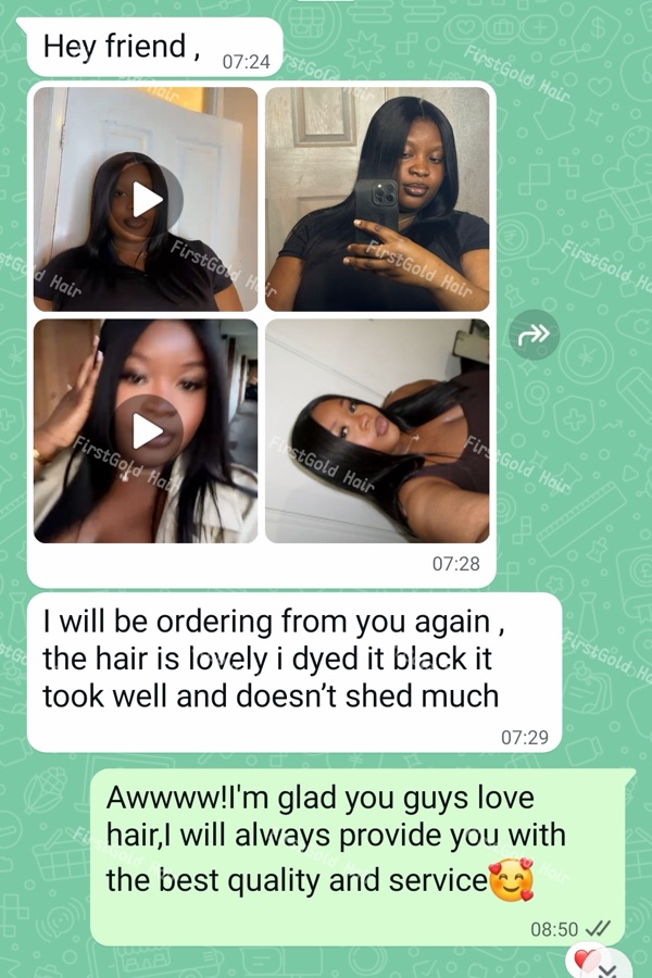 Customer feedback