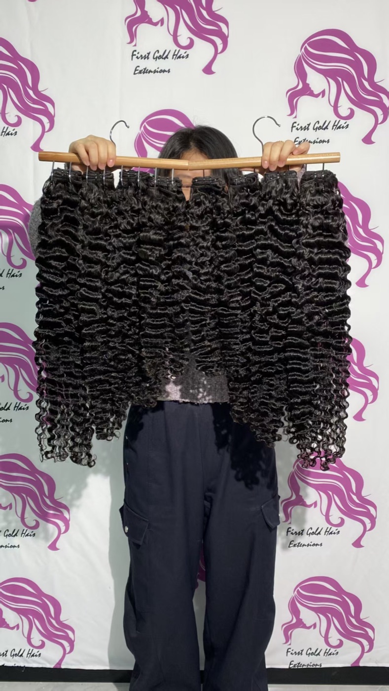 Burmese Curly Hair Bundles