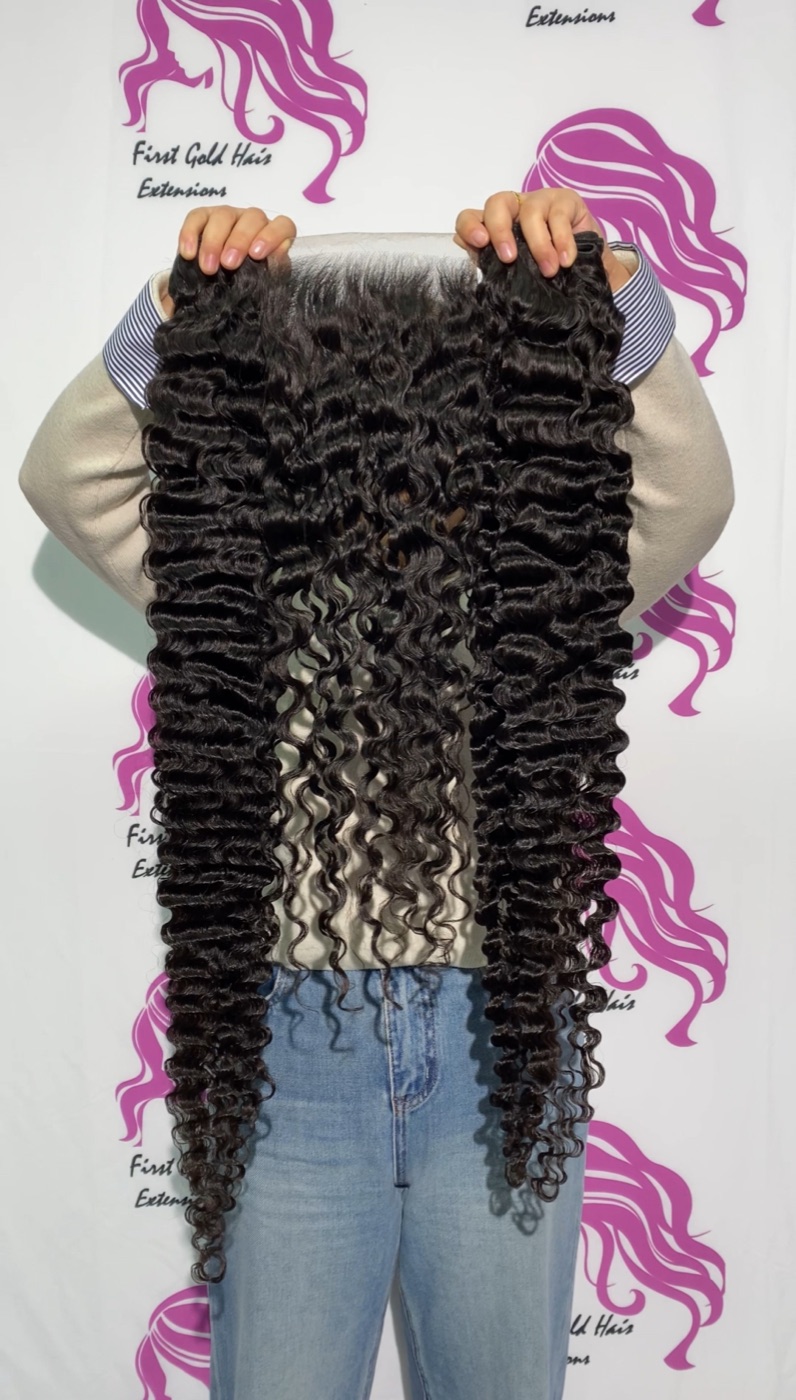 Burmese Curly Hair Bundles view 2