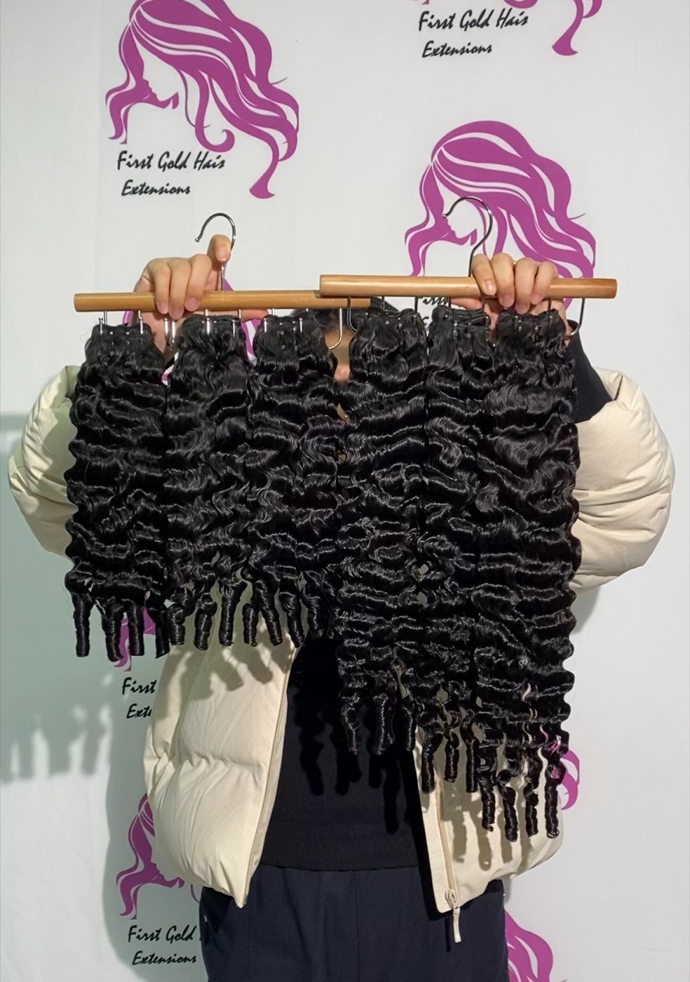 Burmese Spiral Curl Hair Bundles