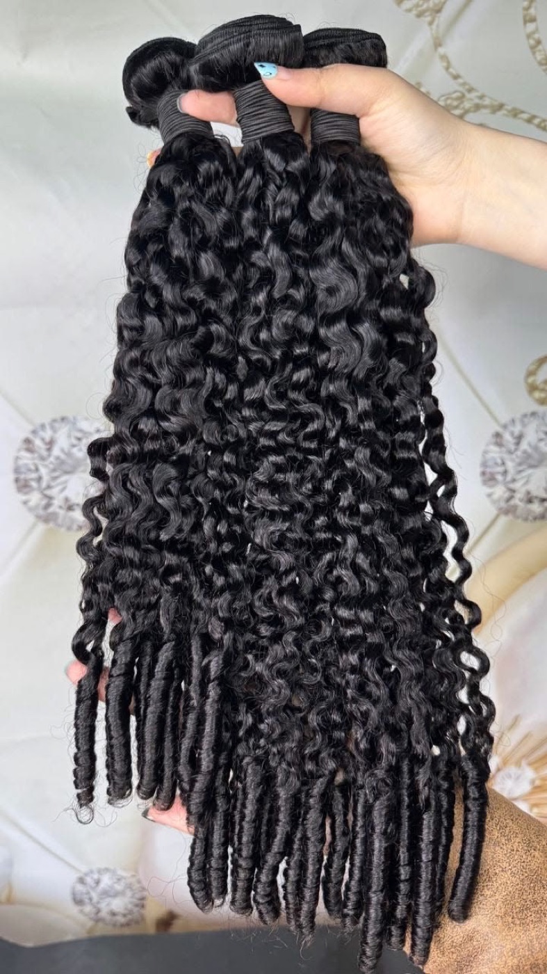 Burmese Spiral Curl Hair Bundles view 2