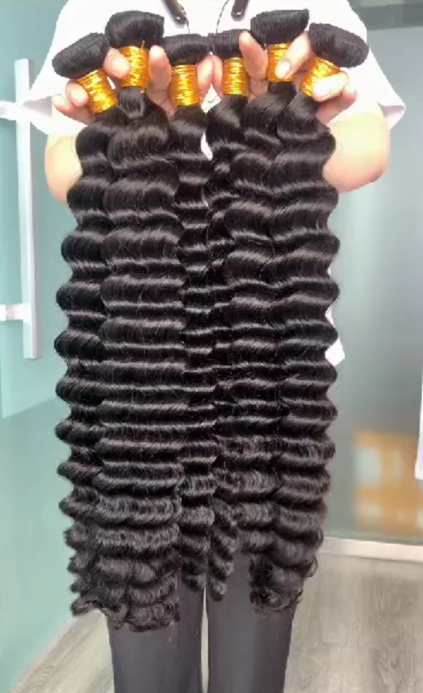 Deep Wave Hair Bundles