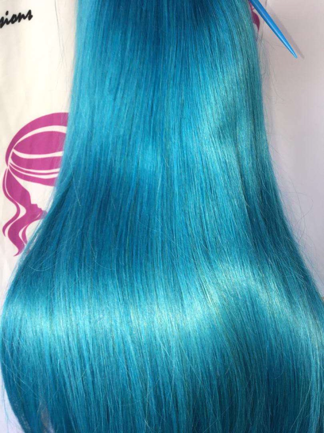 Blue Frontal Lace Wig