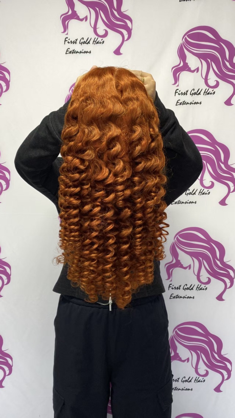 Ginger Closure Lace Wig 26 Inch