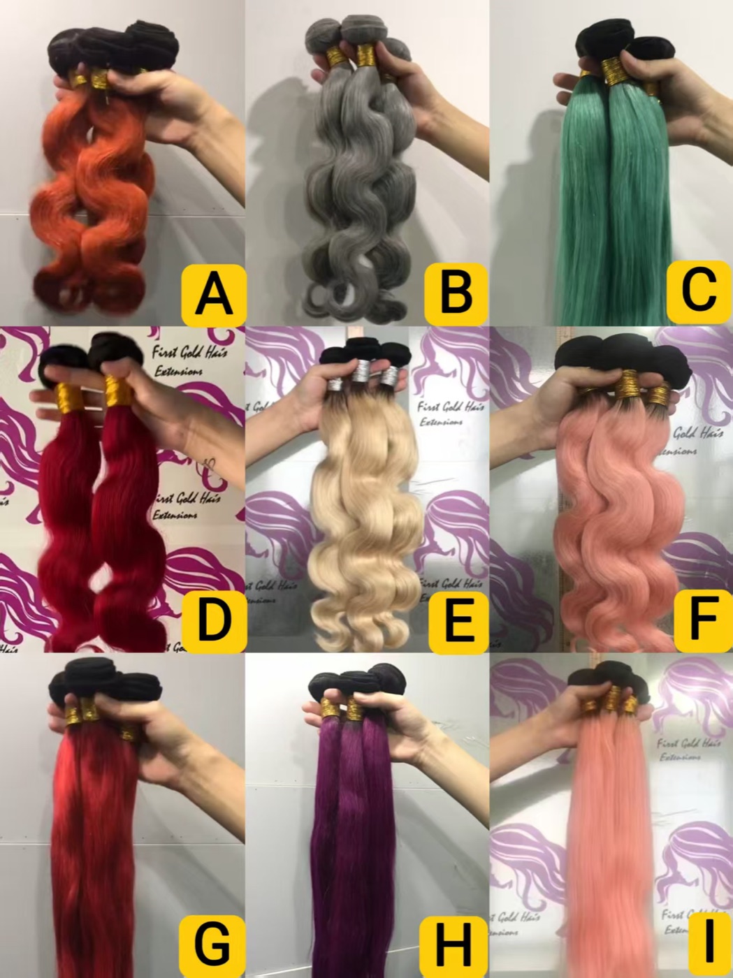 Highlight Color Hair Bundle