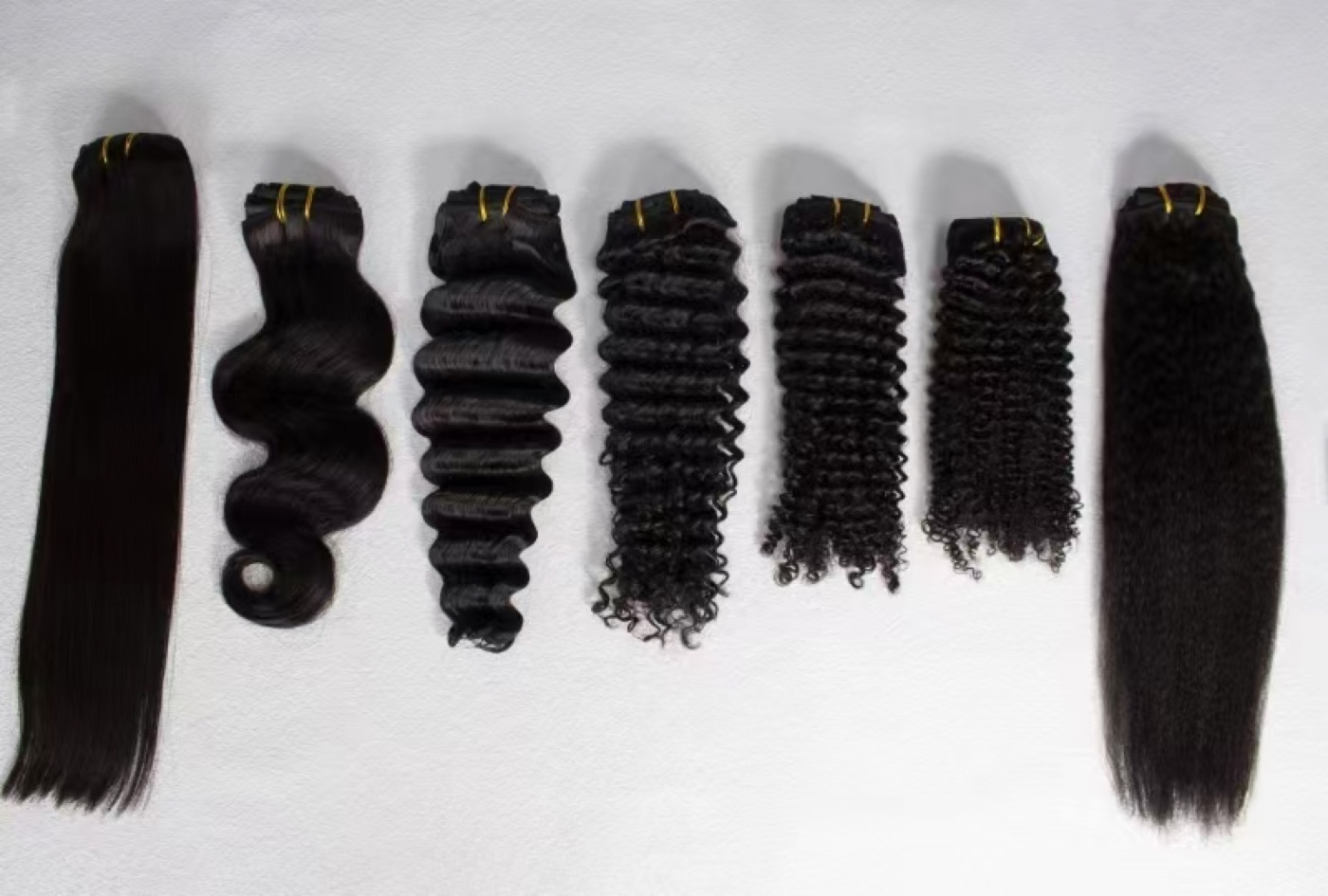 Clip-In Hair Extensions — 7-Piece Set