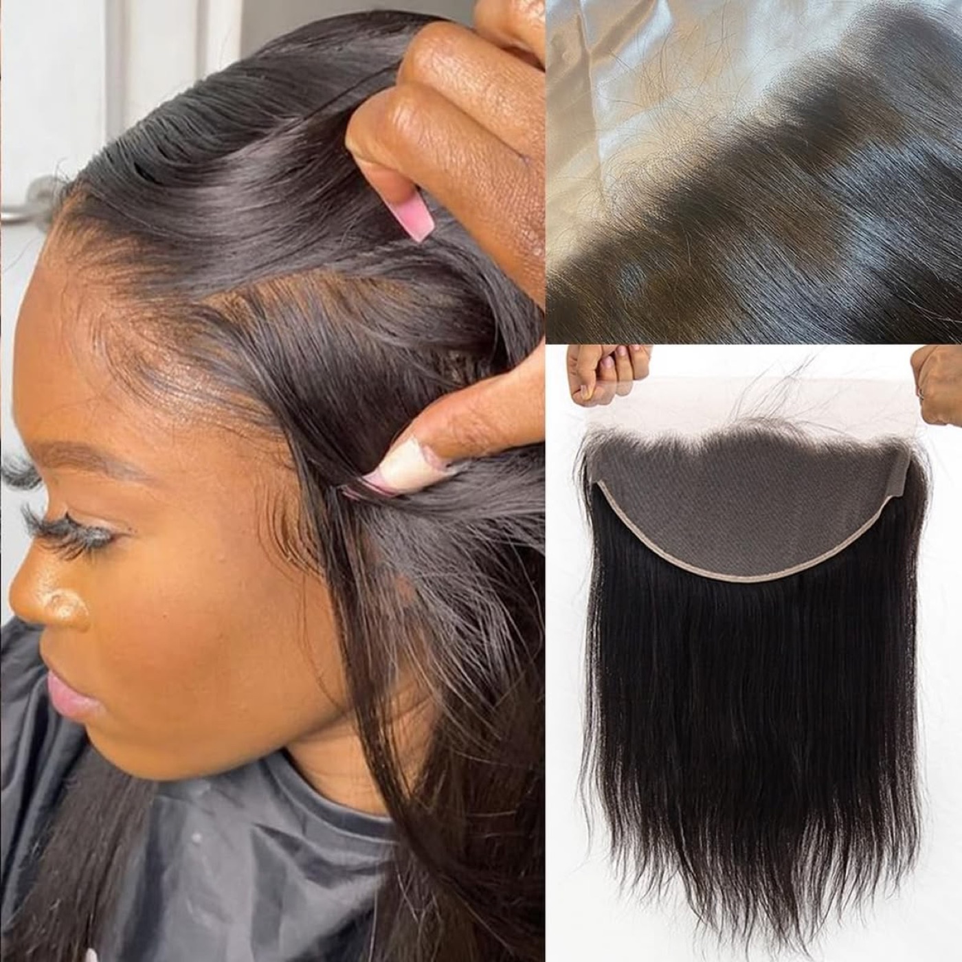 13x6 HD Lace Frontal — Deeper Part view 3