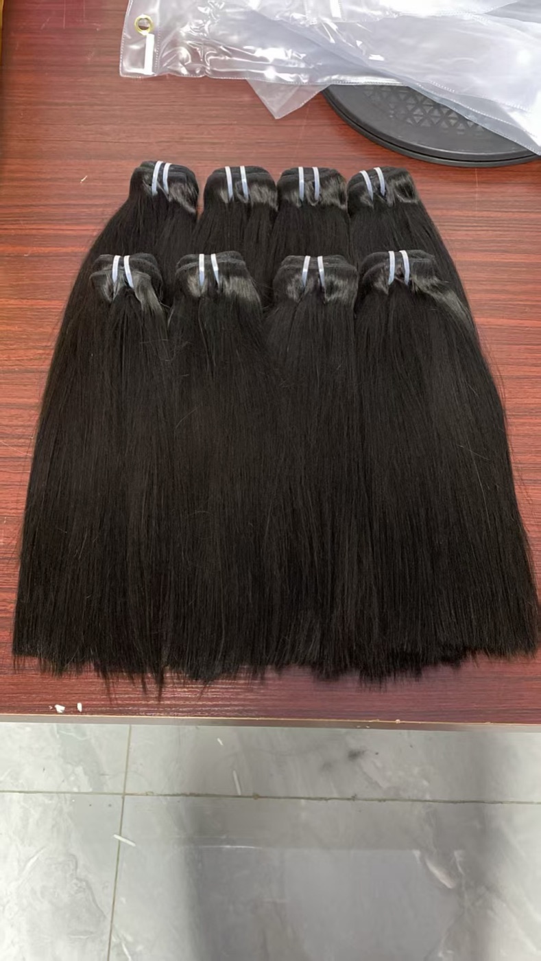 14 Inch Double Drawn Raw Hair Bundles