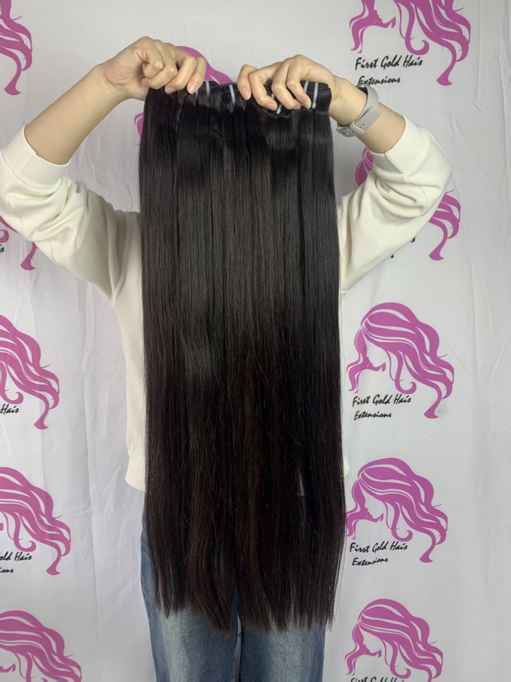 30 Inch Silky Straight Raw Hair Bundles