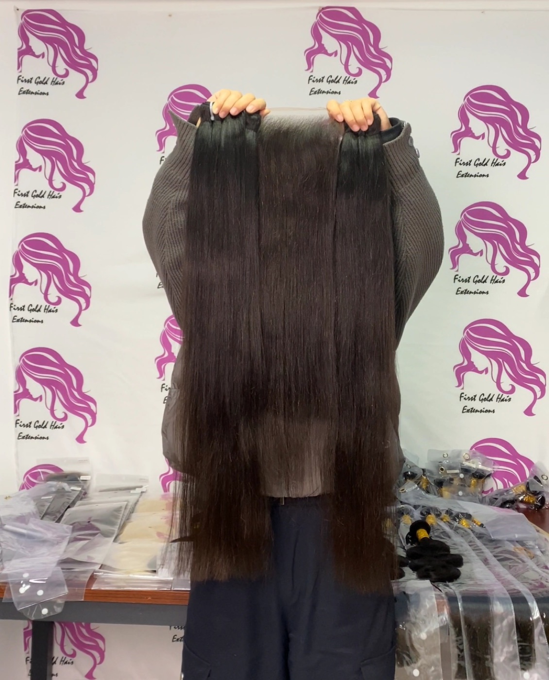 Raw Hair Bundle Deal with Closure Lace — 30 Inch