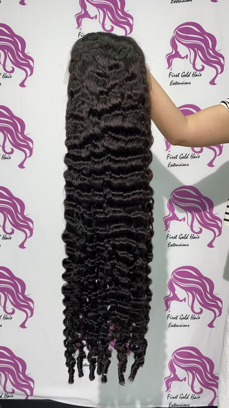 13x6 HD Frontal Lace Wig 34 Inch Burmese Spiral