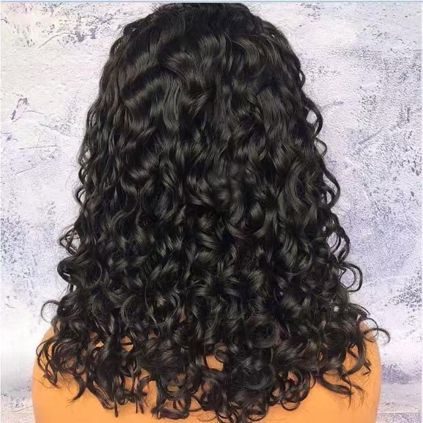 Curly Style 13x4 Frontal Lace Wig 180% Density