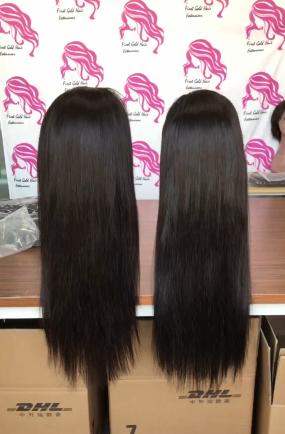 Double Drawn Frontal Lace Wig Straight 30 Inch