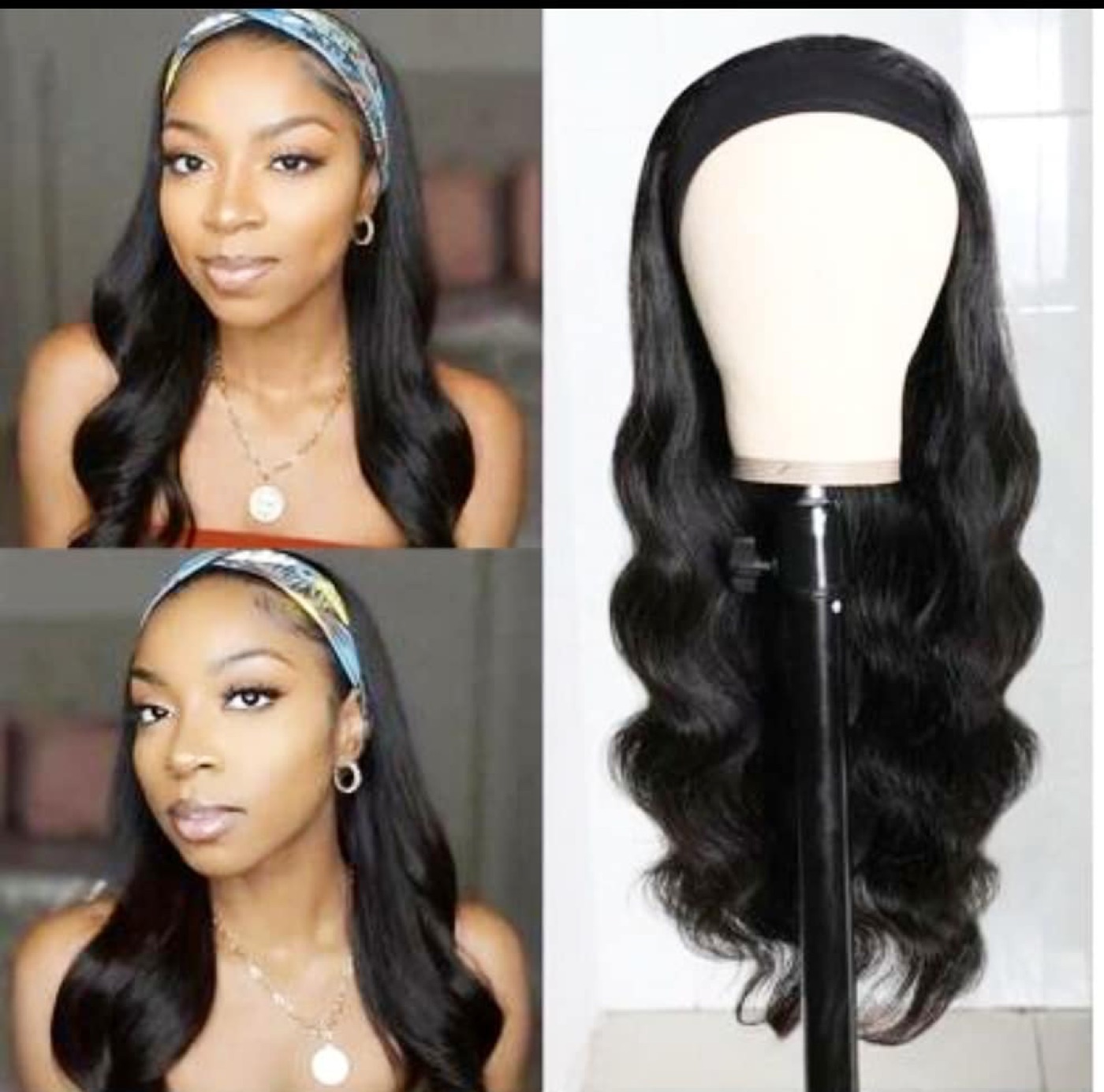 Half Wig Body Wave Glueless 24 Inch